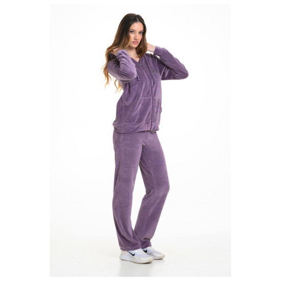 Target Γυναικείες φόρμες σετ Velour Set with Hoodie Jacket Velour